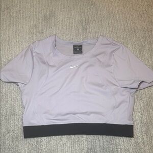 Nike Women's Soft Purple Crop Top